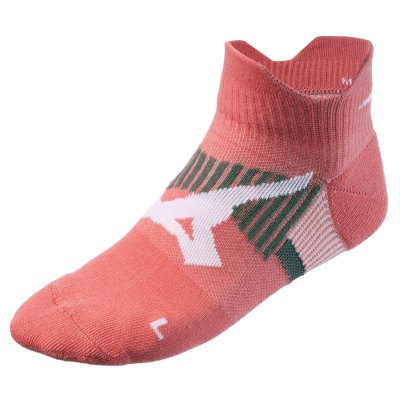 Calcetines Mizuno Drylite Race Mid Hombre Coral - Chile M198BEWZJU